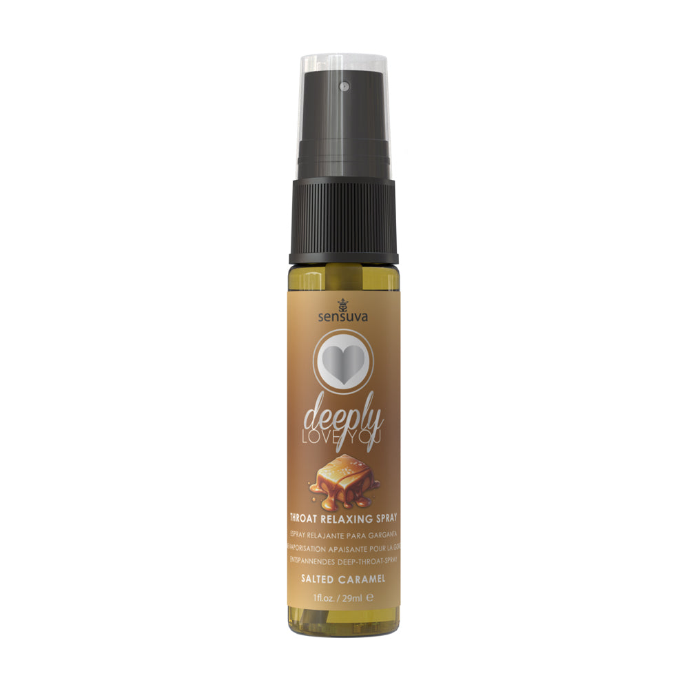 Deeply Love You Salted Caramel Throat Relaxing Spray 1oz Bottle