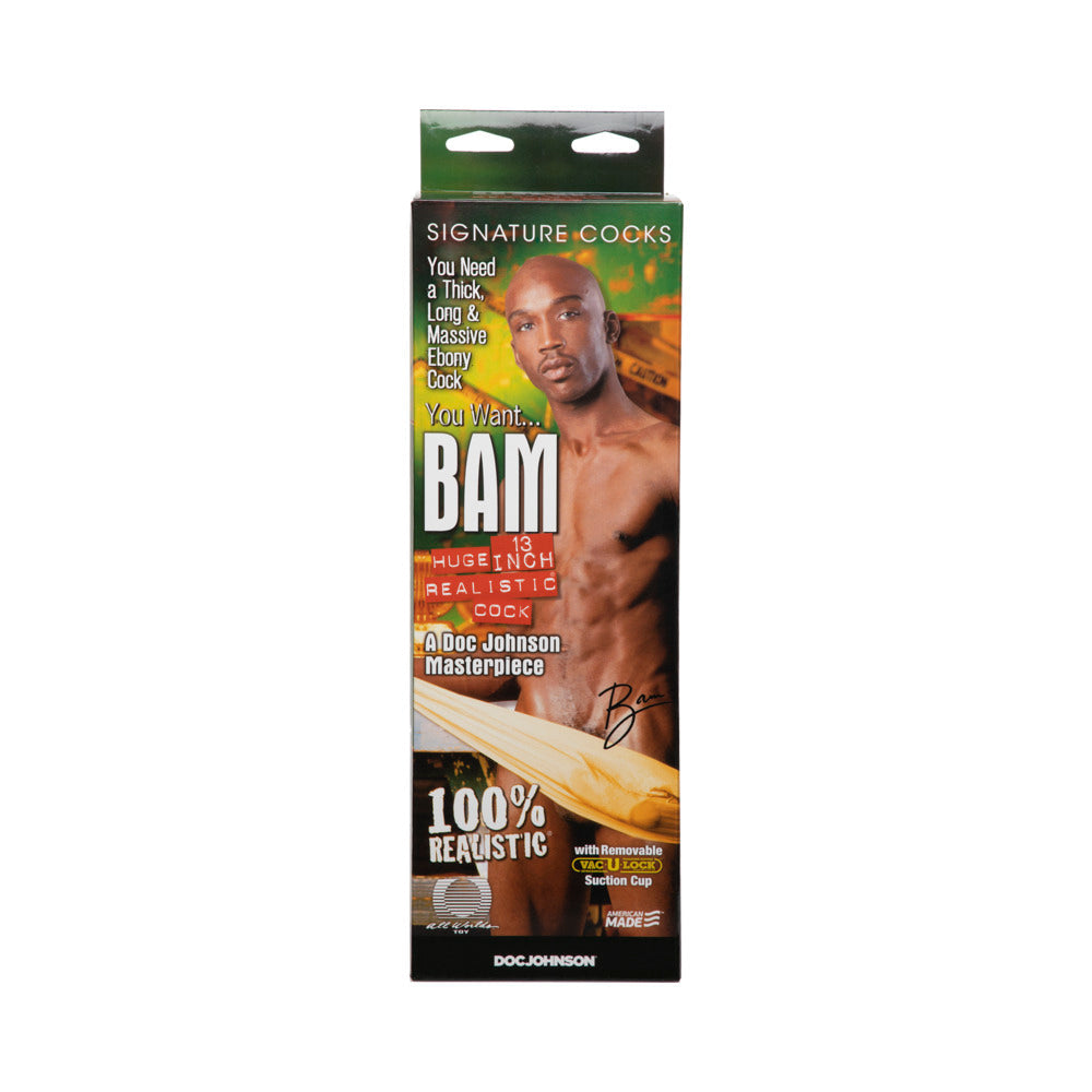 Bam R5 - Realistic Cock 13in