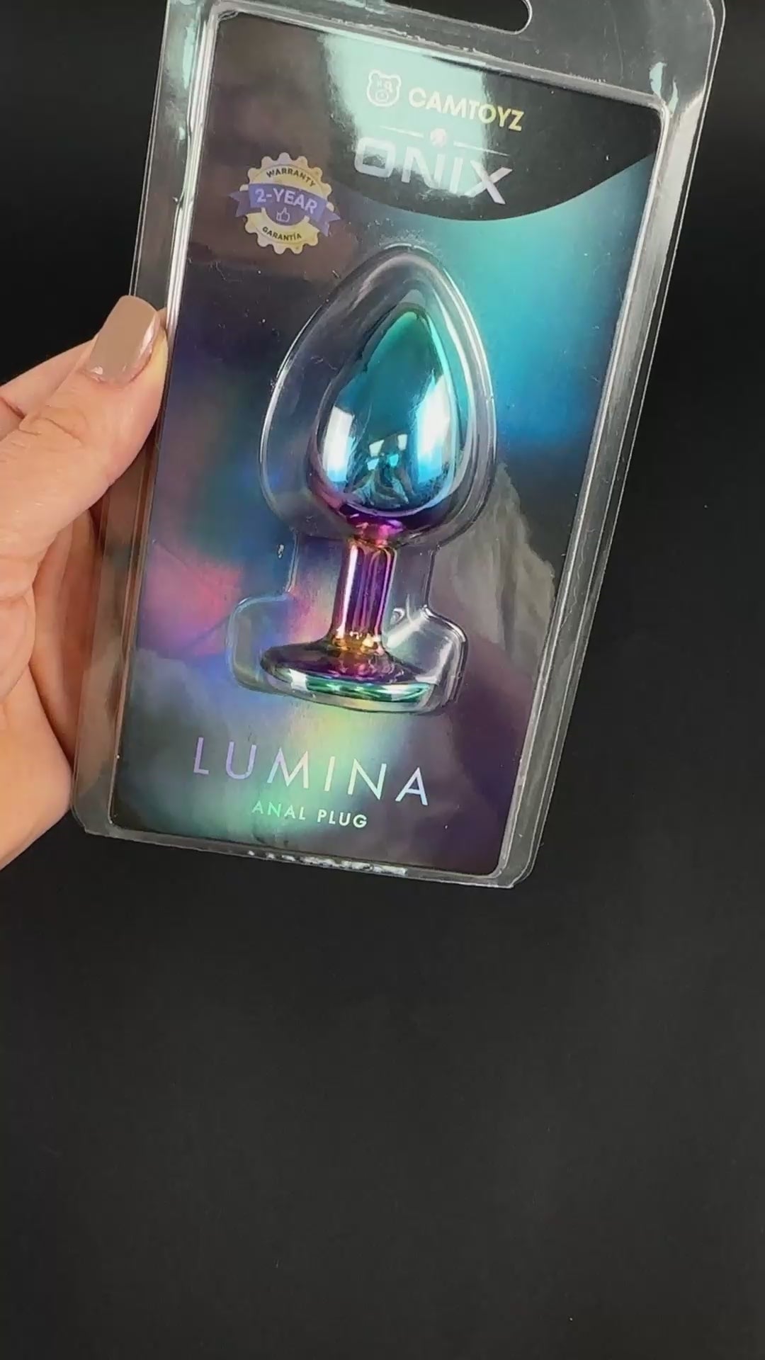 Camtoyz Lumina Iridescent Anal Plug