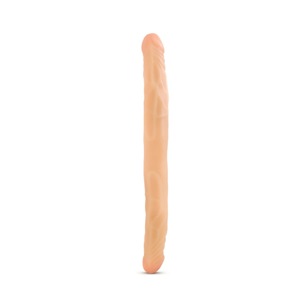 Blush B Yours 14 in. Double Dildo Beige