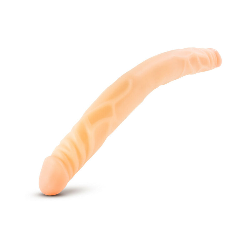 Blush B Yours 14 in. Double Dildo Beige