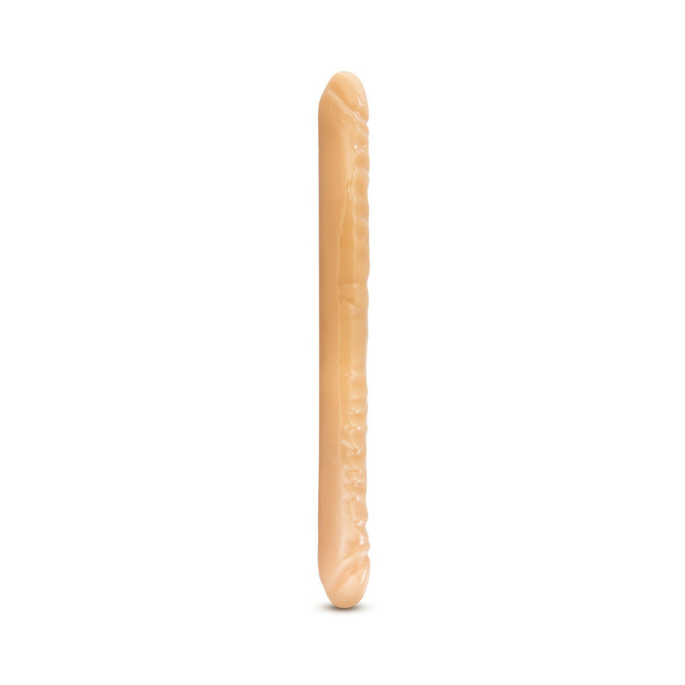 Blush B Yours 18 in. Double Dildo Beige