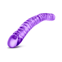 Blush B Yours 18 in. Double Dildo Purple