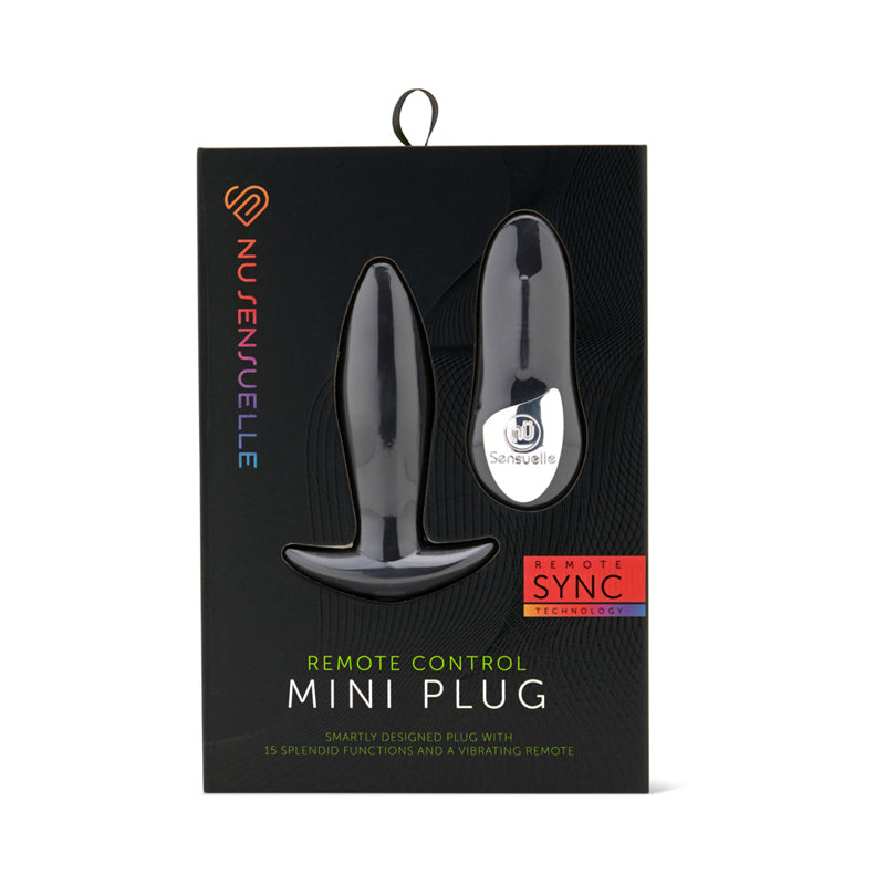 Nu Sensuelle Remote Mini Plug Black