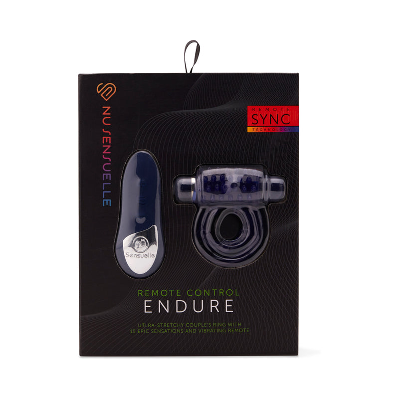 Nu Sensuelle Endure RC Couple Ring Blue