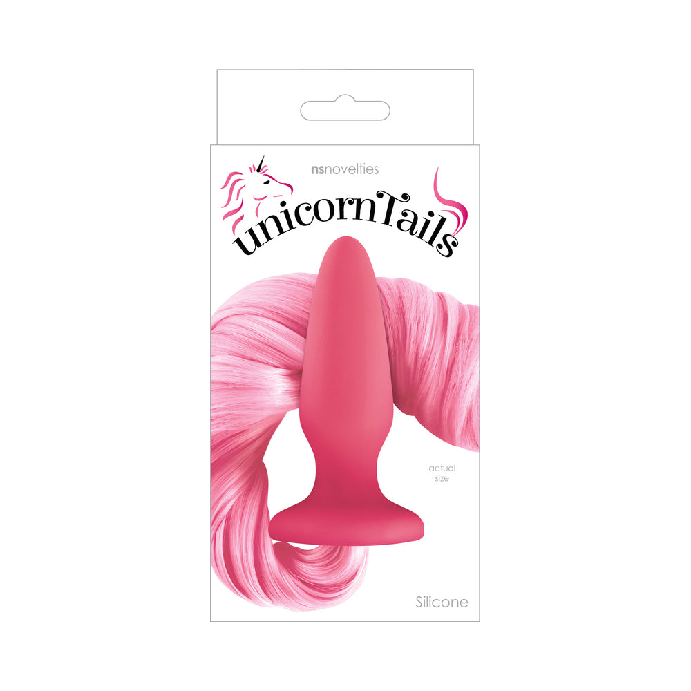 Unicorn Tails Anal Plug Pastel Pink