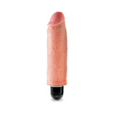 Pipedream King Cock 6 in. Vibrating Stiffy Realistic Dildo Beige