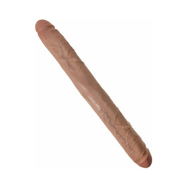 Pipedream King Cock 16 in. Thick Double Dildo Realistic Tan