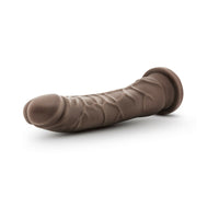 Blush Dr. Skin Basic 8.5 in. Dildo with Suction Cup Brown