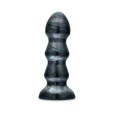 Blush Jet Black Jack 7 in. Anal Plug Carbon Metallic Black