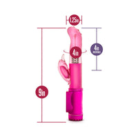 Blush Sexy Things Dancing Dolphin Dual Stimulation Vibrator Fuchsia