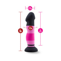 Blush Avant D4 Sexy in Pink 8 in. Silicone Dildo with Suction Cup