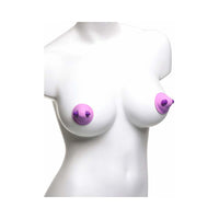 Pipedream Fantasy For Her Silicone Vibrating Nipple Suck-Hers Purple