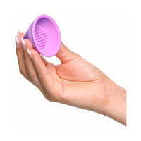 Pipedream Fantasy For Her Silicone Vibrating Nipple Suck-Hers Purple