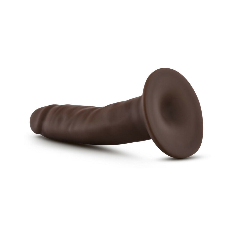 Blush Dr. Skin Realistic 5.5 in. Dildo with Suction Cup Brown