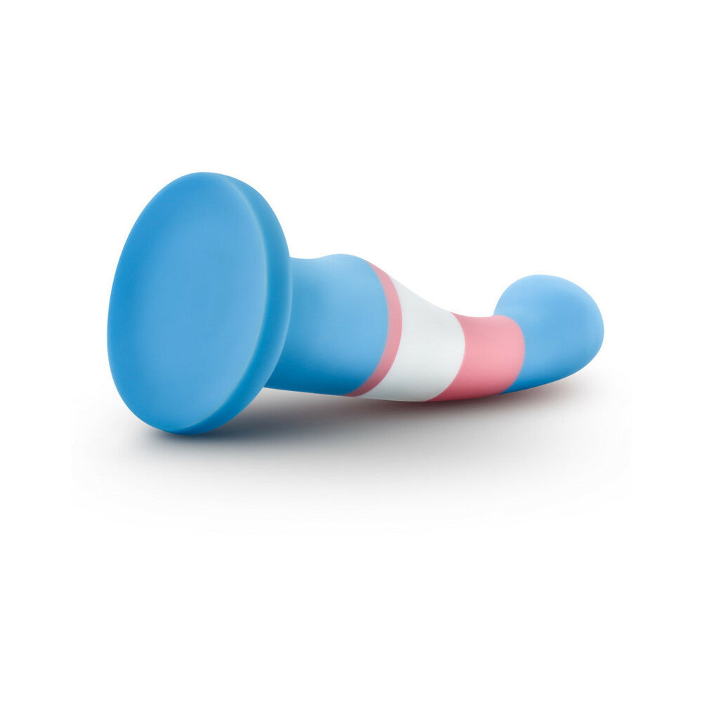 Blush Avant Pride P2 True Blue 6 in. Silicone Dildo with Suction Cup