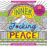 Inner Fucking Peace Coloring Book