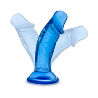 Blush B Yours Sweet n' Small 4 in. Dildo with Suction Cup Blue