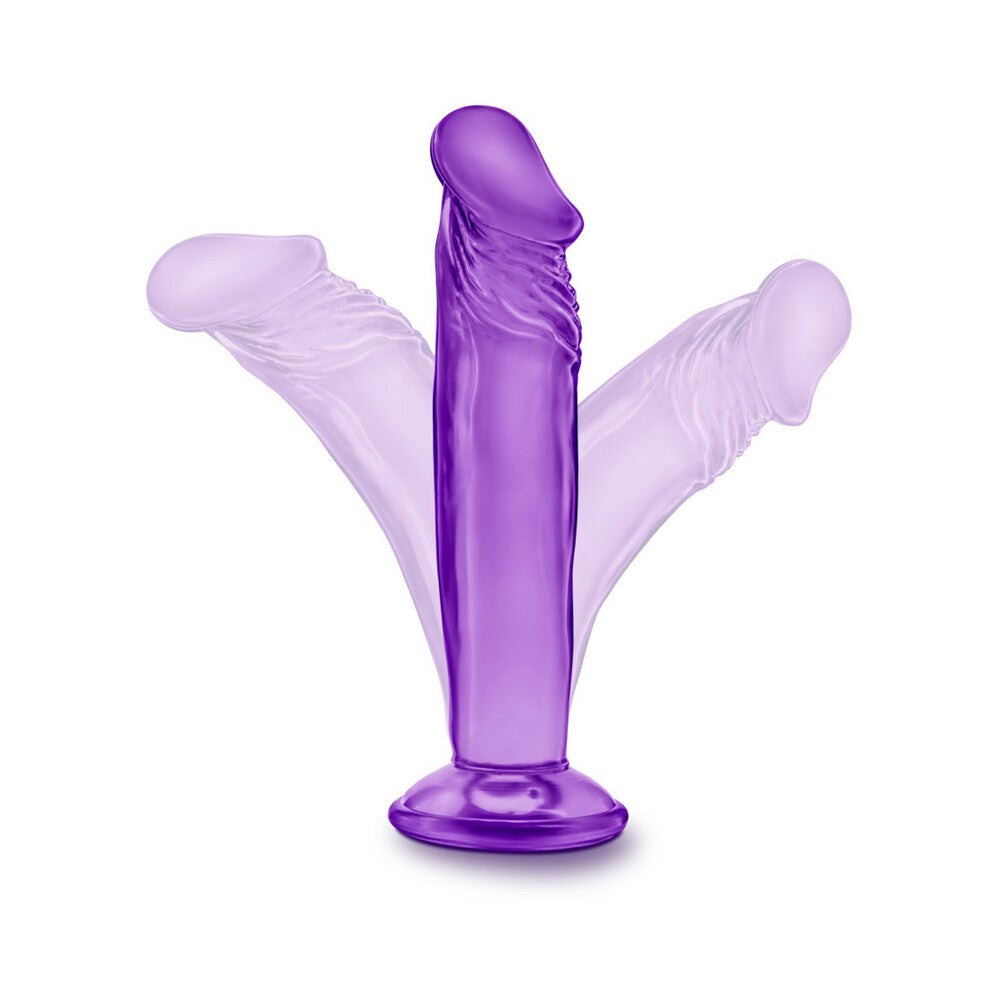 Blush B Yours Sweet n' Small 6 in. Dildo with Suction Cup Purple