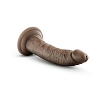 Blush Dr. Skin Realistic 7 in. Dildo with Suction Cup Brown