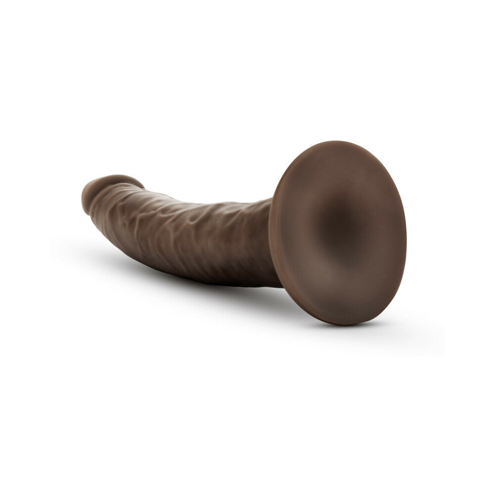 Blush Dr. Skin Realistic 7 in. Dildo with Suction Cup Brown