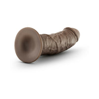 Blush Dr. Skin Realistic 8 in. Dildo with Suction Cup Brown