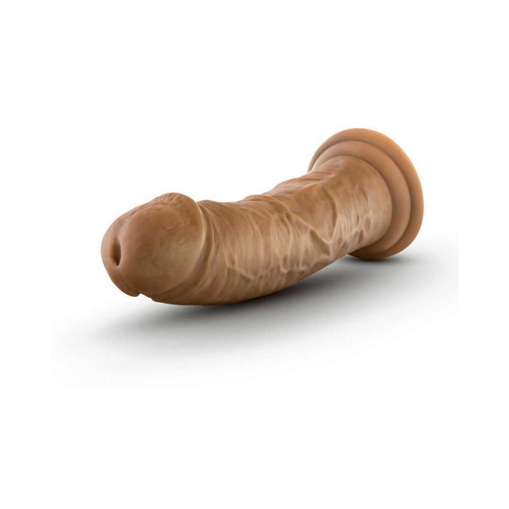 Blush Dr. Skin Realistic 8 in. Dildo with Suction Cup Tan