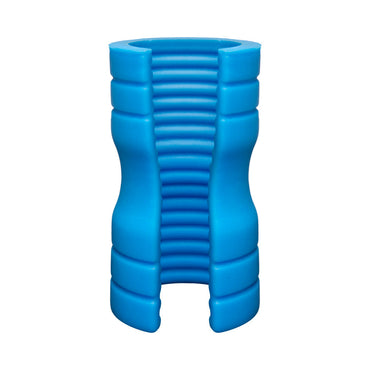 OptiMALE TRUSKYN Silicone Stroker Ribbed Blue