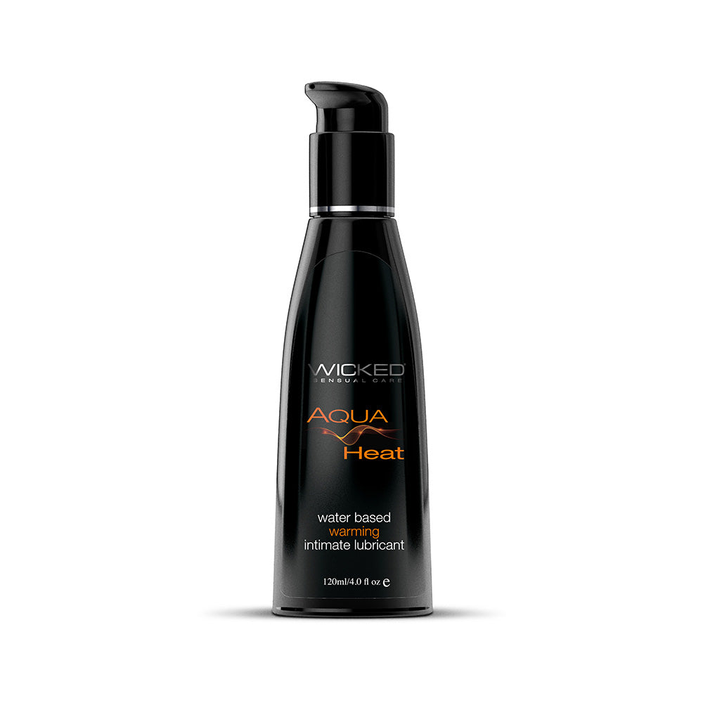 Wicked Aqua Heat Waterbased Warming Sensation Lubricant 4oz