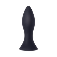 Evolved Mighty Mini Rechargeable Vibrating Silicone Anal Plug Black