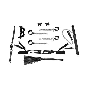 Lux Fetish Bedspreaders All Chained-Up Bondage Play 6-Piece Bedspreader Set