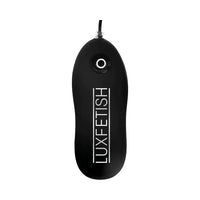 Lux Fetish Unisex Vibrating Hollow Strap-on Dildo Remote-Controlled