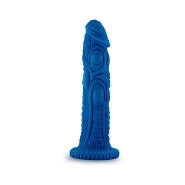 Blush The Realm Draken 7.5 in. Silicone Lock On Fantasy Dildo Blue