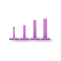 Blush Wellness 4-Piece Silicone Dilator Kit Purple