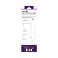 VeDO Wanda Rechargeable Wand Vibe - Deep Purple