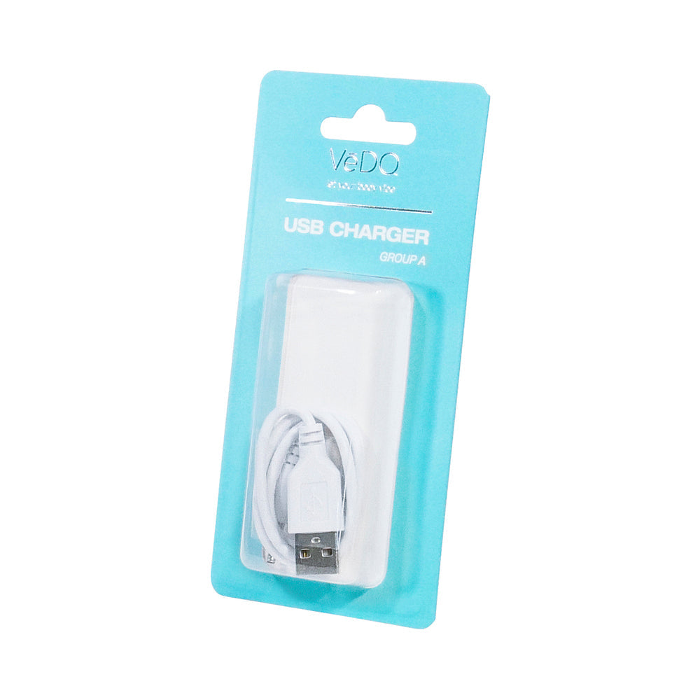 VeDO USB Charger A (Bam, Geeplus, Luvplus, Bammini, Spunky, Frisky, Crazzy, Overdrive, Geeslim, Quakerplus, Earthquaker, Wanda)