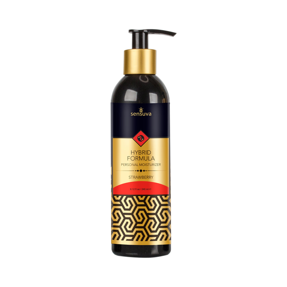 Sensuva Hybrid Personal Moisturizer - Strawberry 8 fl. oz. Bottle