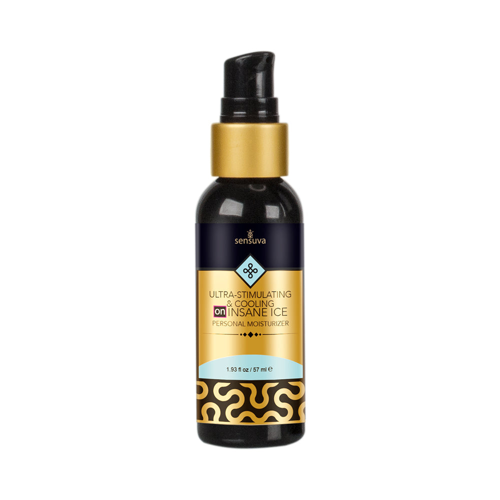 Sensuva Ultra-Stimulating ON Insane Ice Personal Moisturizer 2 fl. oz. Bottle