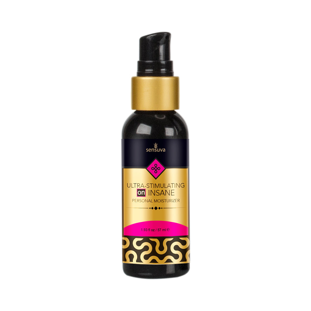 Sensuva Ultra-Stimulating On Insane Personal Moisturizer - Unscented 2 fl. oz. Bottle