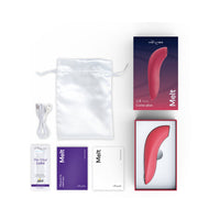 We-Vibe Melt Rechargeable Silicone Pleasure Air Clitoral Stimulator Pink