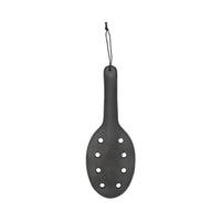 Ouch! Pain Saddle Leather 8-Hole Paddle Black