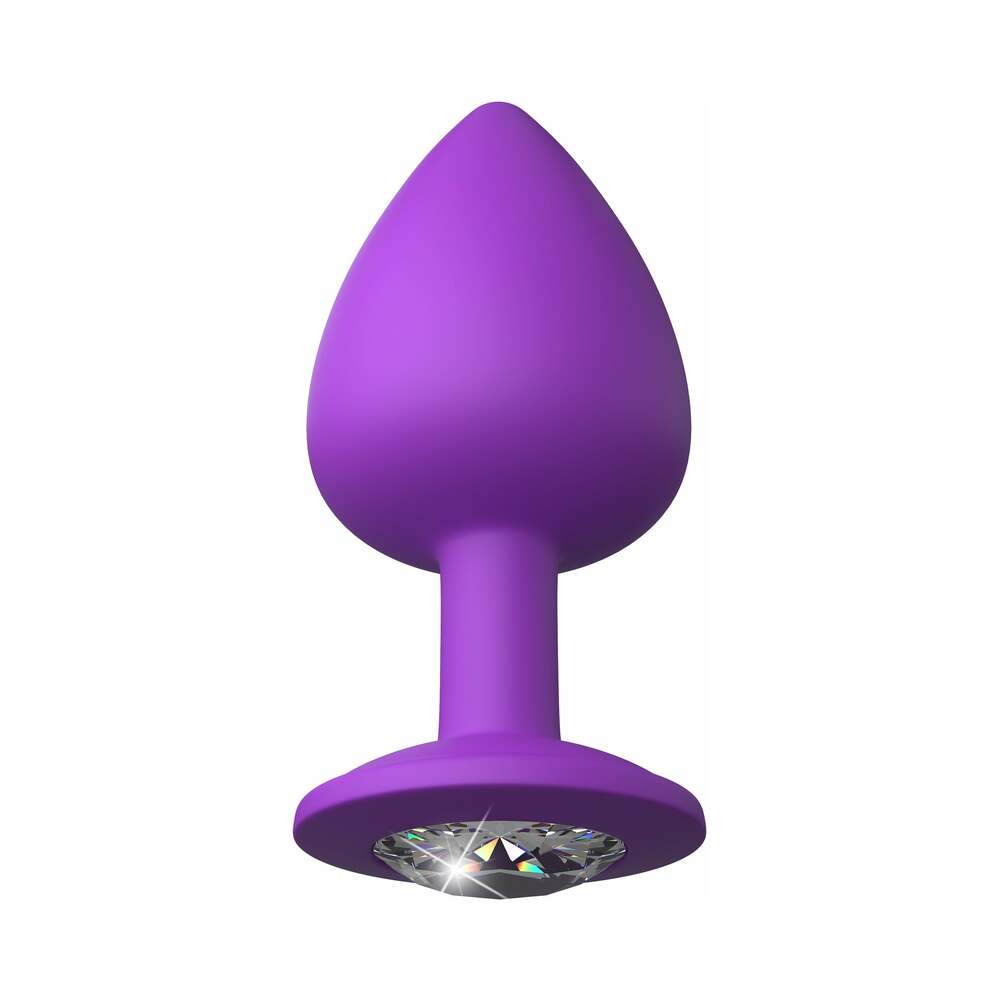 Pipedream Fantasy For Her Silicone Her Little Gem Large Plug Purple