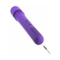 Pipedream Fantasy For Her Her Rechargeable Power Wand Silicone Vibrator Purple