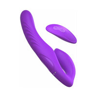 Pipedream Fantasy For Her Rechargeable Remote-Controlled Silicone Her Ultimate Strapless Strap-On Purple
