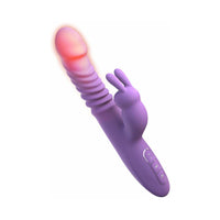 Pipedream Fantasy For Her Rechargeable Her Thrusting Silicone Rabbit Vibrator Purple