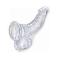 Pipedream King Cock Clear 7.5 in. Cock With Balls Realistic Suction Cup Dildo