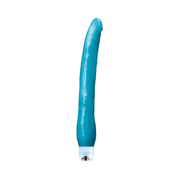 Firefly Glow Stick 11 in. Vibrating Dildo Blue