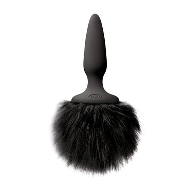 Bunny Tails Plug Mini Black Fur