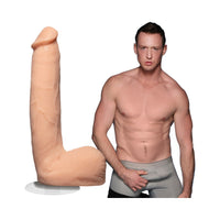 Signature Cocks Pierce Paris 9 Inch ULTRASKYN Cock with Removable Vac-U-Lock Suction Cup Vanilla