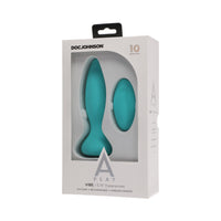 A-Play Vibe Experienced Rechargeable Silicone Anal Plug with Remote Teal